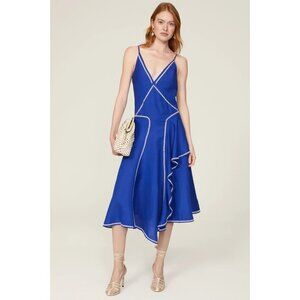 Esteban Cortazar Blue Midi Dress – Women’s Size M (Retails $460)